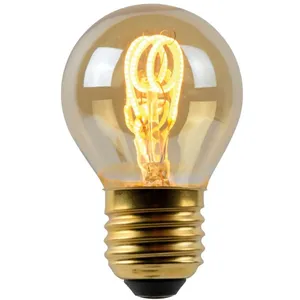 Comparateur de prix : Lucide Ampoule LED E27 G45 3W ambre 2.200K à intensité variable