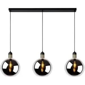 Lucide JULIUS-Suspension 3 lumières L105cm pas cher