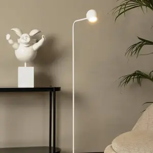 Comparateur de prix : Lucide Comet Lampadaire-Blanc