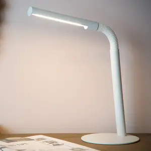 Comparateur de prix : LUCIDE GILLY - Lampe de bureau - LED - 1x5W 2700K - Blanc