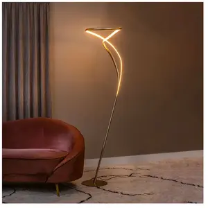 Lucide Sardana Lampadaire-Or Mat.-Ø44 pas cher