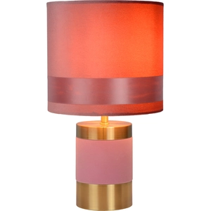Comparateur de prix : LUCIDE EXTRAVAGANZA FRIZZLE - Lampe de table - Ø 18 cm - 1xE14 - Rose