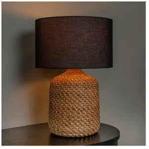 Lucide Arrah Lampe de tab.-Nature. pas cher