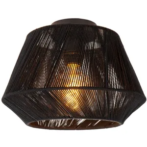 Comparateur de prix : LUCIDE JESSICA - Plafonnier - Ø 30 cm - 1xE27 - Noir