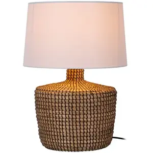 Lucide Ambala Lampe de tab.-Nature. pas cher