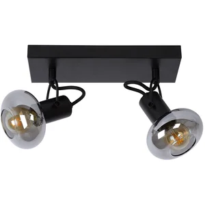 Comparateur de prix : Lucide Spot pour plafond Madee, noir/fumé, à 2 lampes