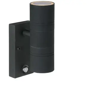 Lucide ARNE LED-Applique d'extérieur avec Détecteur 2 lumières Métal H22,5cm NoirVendu parkaufland