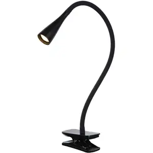 LUCIDE ZOZY - Lampe à pince - LED 3 StepDim - 1x4W 3000K - Noir pas cher