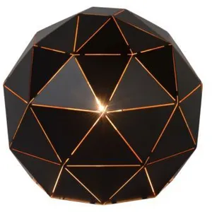 Comparateur de prix : LUCIDE OTONA - Lampe de table - Ø 25 cm - 1xE27 - Noir