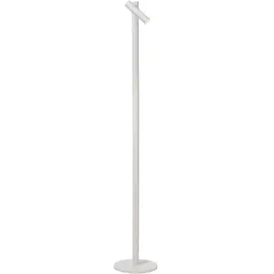 Lucide Lampe sur pied LED rechargeable Antrim, blanc, à 1 lampe, IP54, intensité pas cher