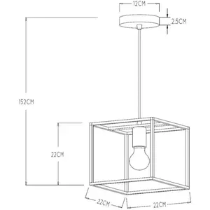 Comparateur de prix : LUCIDE 00424/01/30 Suspension, Métal, E27, 40 W, Noir, Or Mat