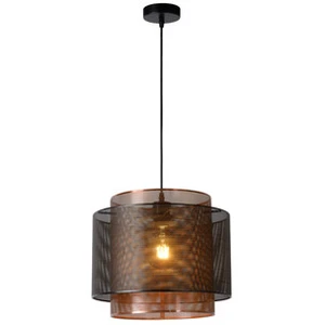 Comparateur de prix : LUCIDE ORRIN - Suspension - Ø 34 cm - 1xE27 - Noir