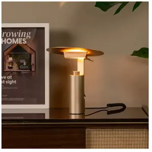 Lucide FITS Lampe de tab.-Or Mat.-LED pas cher