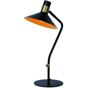 LUCIDE PEPIJN - Lampe de table - 1xE14 - Noir pas cher