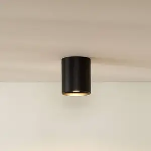 Comparateur de prix : Lucide Spot pour plafond Bodi, rond, noir, Ø 8 cm, à 1 lampe, aluminium