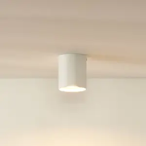 Comparateur de prix : Lucide Spot pour plafond Bodi, rond, blanc, Ø 8 cm,à 1 lampe, aluminium
