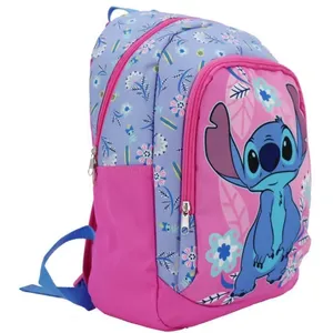Sac à dos - LILO ET STITCH - Lilo & Stitch Flowers - 38 CM - Mixte - M... pas cher