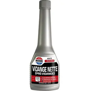 Restore Traitement huile moteur vidange nette 250 ml - Réf. S00464FR pas cher