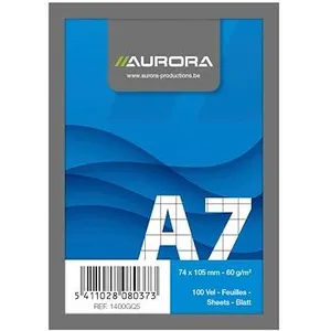 Non communiqué Blocs-notes Aurora A7 Quadrillé 5x5 - Lot de 10 pas cher