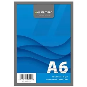 Non communiqué Blocs-notes Aurora A6 Quadrillé 5x5 - Lot de 10 pas cher