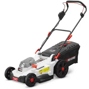 Comparateur de prix : Tondeuse rechargeable 2 x 20V max 43 cm livrée sans batterie - X-Perfo...