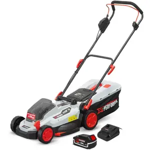 Comparateur de prix : Tondeuse rechargeable 20V max 33 cm avec batterie 4Ah - X-Performer
