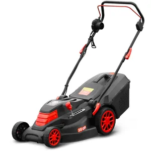 Tondeuse à gazon électrique 1600w - 38cm - elem garden LTDE1638-23 pas cher