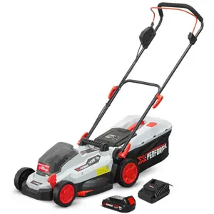 Comparateur de prix : Tondeuse rechargeable 20V max 33 cm avec batterie 2Ah - X-Performer