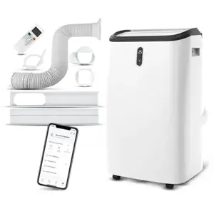 Comparateur de prix : Climatiseur mobile réversible chaud/froid 16000BTU 4.7KW avec fonction...