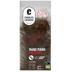 Grains de Café Liégeois Mano Mano, 250 g pas cher