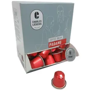 Charles Liégeois Café Liegeois - Café Qualité Premium - Caps Café Puissant 260 g pas cher