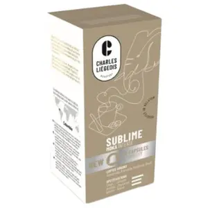 Capsules de café compatibles avec Nespresso® Charles Liégeois Sublime,...