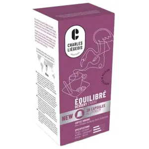 Capsules de café compatibles avec Nespresso® Charles Liégeois Équilibr...Vendu parcoffee-friend
