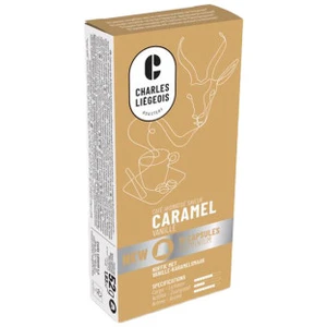 Capsules de café compatibles avec Nespresso® Charles Liégeois Caramel,... pas cher