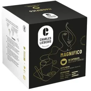Charles Liégeois Café Liegeois - Café Qualité Premium - Caps Café Magnifico 120 g