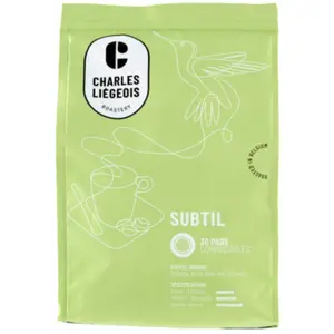 Dosettes de café Charles Liégeois Subtil, 30 pièces. pas cher