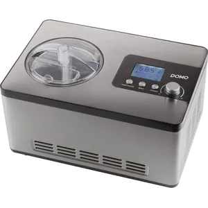 Comparateur de prix : Domo - DO9207I Compresseur de machine à glace en acier inoxydable 18/8