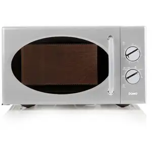 Micro-ondes Domo DO3025 - Argenté/Gris - 25 litres - 900 watts pas cher