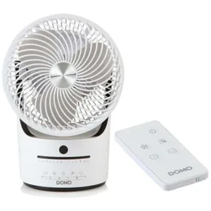 Domo DO8148 ventilateur Noir, Blanc