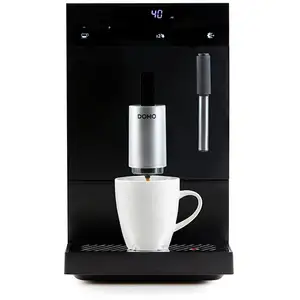 Machine à expresso automatique noire 1350 W Domo pas cher
