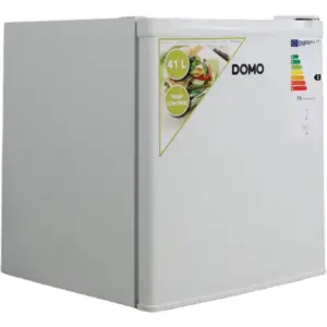 DOMO DO906K/03 Réfrigérateur CEE: E (A - G) 41 l à poser blanc