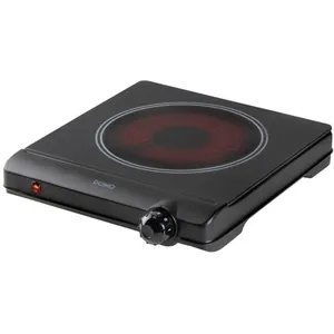 Comparateur de prix : Domo Plaque De Cuisson Céramique - - 1 Feu - 25,3 X 28,7 X 7 Cm - Do30111Kp