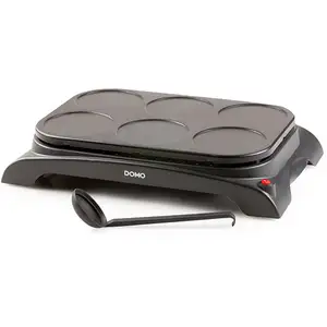 Comparateur de prix : Domo - Crepiere family crepes - 6 personnes - 1000W DO8709P