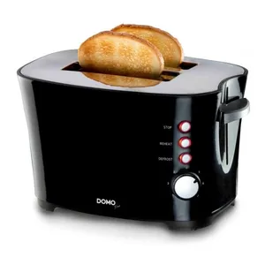 Comparateur de prix : Domo B-Smart DO941T - Grille-pain - 2 tranche - 2 Emplacements - noir/inox
