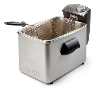 DOMO Domo - Do457fr - Friteuse En Inox - Zone Froide - Capacité 3 Litres - 2200w pas cher