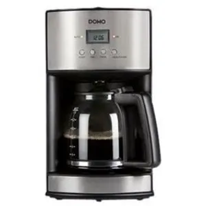 Cafetière filtre DOMO - Modèle DO473K - Capacité 1,8L - 1000W - Gris pas cher