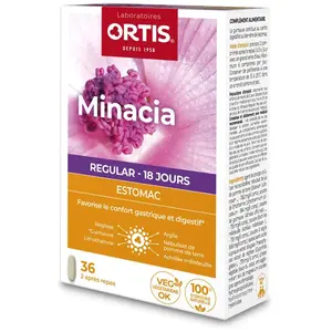 Ortis Minacia Regular - 36 Comprimes Ortis
