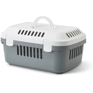 Comparateur de prix : Savic Cage de transport pour chien Nobby Pet Discovery Compact Gris 48,5x33x23,5 cm 81053