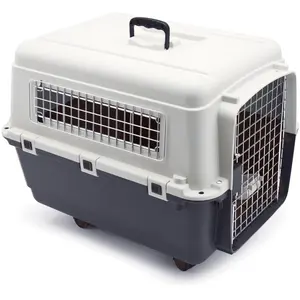 Comparateur de prix : savic Cage de transport sur roulettes Feria pour chien - taille 5 (M), anthracite / beige