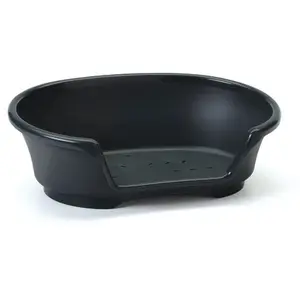 Comparateur de prix : SAVIC Panier en plastique pour chien Nobby Pet Cosy-air Noir 55 cm 75505-05